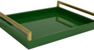 Elevate Our Space with the MAONAME Green Decorative Tray