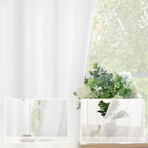 BGment Off ​White Linen Curtains⁢ Review: ⁤Natural Farmhouse Privacy⁤ & Light Filtering