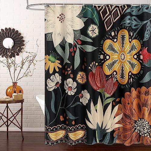 Elegant Shower Curtains for a Refreshing Bathroom Look