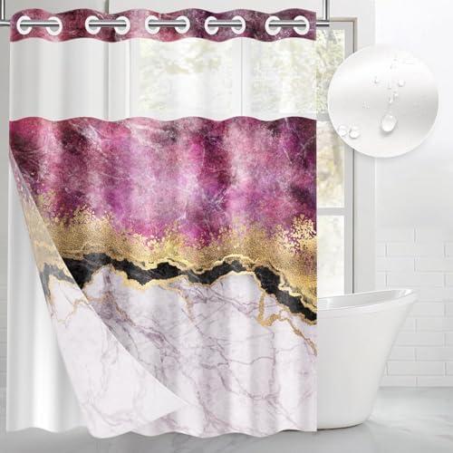 Transform Your Bathroom with Stylish ​Hookless Curtains!