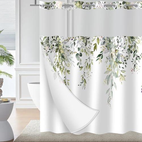 Transform Your Bathroom with Stylish Hookless Curtains!