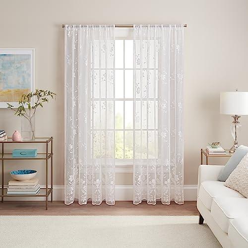 Elegant ​Lace Curtains: Enhance Privacy &‌ Light Control