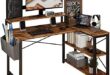 Versatile desks with power, storage, and LED features