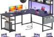 Elevating Our Workspace: Aheaplus L-Shaped Desk Review