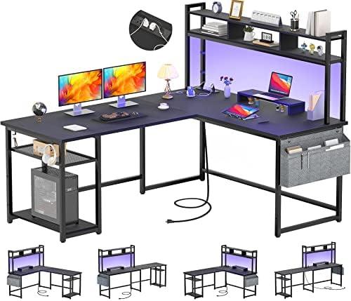 Elevating Our Workspace: Aheaplus L-Shaped Desk Review