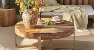 Discover modern elegance with our stylish round coffee tables