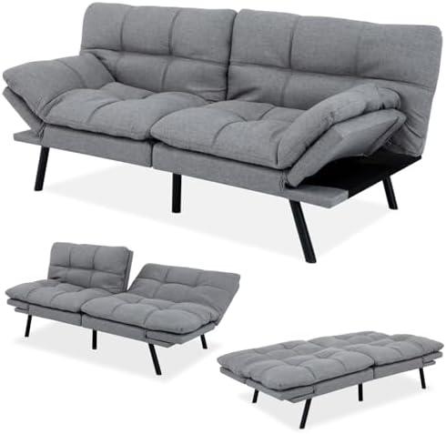 Discover Comfort: Our Experience with the MUUEGM Futon Sofa Bed