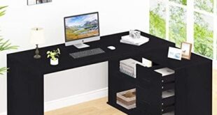 Transforming Our Workspace: The HSH Black L Shaped Desk Review