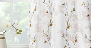 Transforming Our Space: A Review of Joydeco Floral Curtains