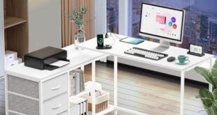 Transforming Our Home Office: SUPERJARE Desk Review