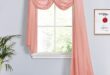 Transforming Spaces: Our Review of RYB HOME Peach Sheer Curtains