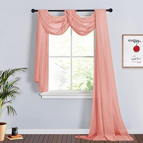 Transforming Spaces: Our Review of RYB HOME Peach Sheer Curtains