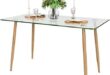 Exploring the Elegance: Our Tangkula Glass Dining Table Review