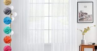 Elegant Sheer Curtains for a Charming Home Ambiance