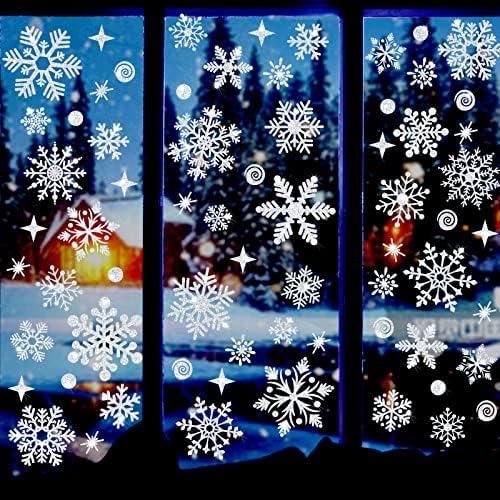 Transform Our Windows: Review of Tuzuaol Snowflake Clings!