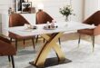 Elevate Our Dining Experience with the HERNEST Marble Table