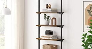 Exploring the ALLZONE 5-Tier Adjustable Bookshelf: Our Review