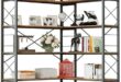 Discovering the IRONCK 6-Shelf Corner Bookcase: Style Meets Function