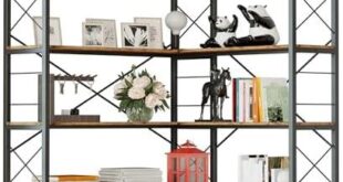 Discovering the IRONCK 6-Shelf Corner Bookcase: Style Meets Function