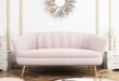 Cozy Elegance: Our Review of the Pink Velvet Loveseat