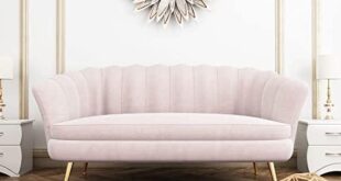 Cozy Elegance: Our Review of the Pink Velvet Loveseat