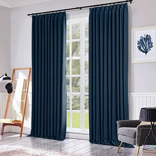 Transforming Our Space: Review of ChadMade Navy Blackout Curtain