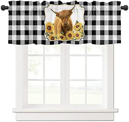 Embracing Charm: Our Take on Highland Cow Valance Curtains