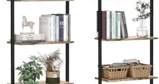 Elevate Our Space: Review of the Rustic 5-Tier Ladder Shelf