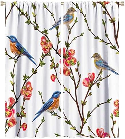 Transform Your Space: A Review of Rustic Birds Window Curtains