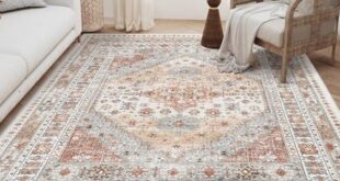 Versatile Home Area Rugs: Stylish, Easy-Clean & Non-Slip