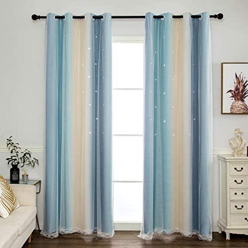 Transforming Spaces: Our Review of VCTOPS Star Cut Curtains