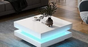 Elevate Our Space: A Review of the LED Coffee Table Delight