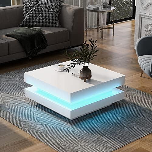 Elevate Our Space: A Review of the LED Coffee Table Delight