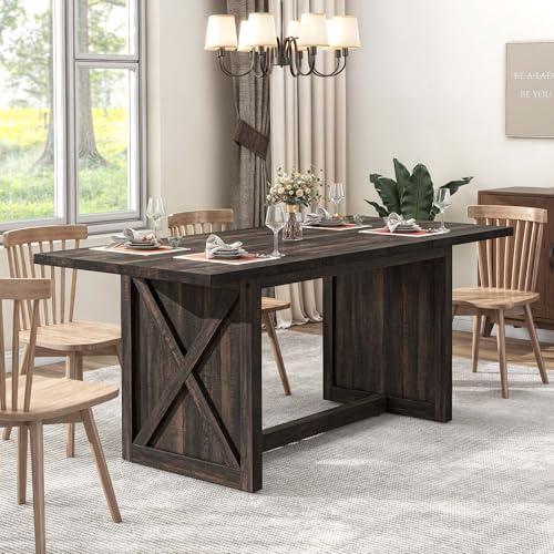 Gather Around: Our Experience with the YITAHOME Rustic Dining Table