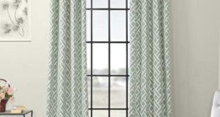 Elevate Our Space with HPD’s Stylish Aqua Grommet Curtains