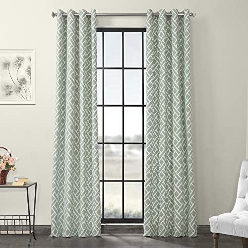 Elevate Our Space with HPD’s Stylish Aqua Grommet Curtains