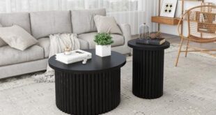 Stylish Versatility: Our Take on the Round Coffee Table Set