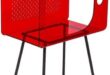 Elevate Our Space: A Review of the Red Nordic Acrylic Table