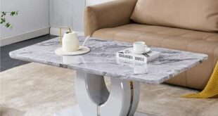 Chic Cloud Coffee Table: Stylish & Functional Centerpiece!