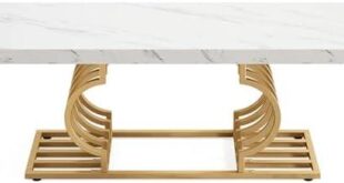 Discovering Style and Comfort: Our Take on the Faux Marble Coffee Table