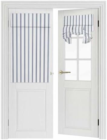 Transforming Our Space: Navy Striped Blackout Curtain Review