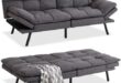 Versatile Velvet Loveseat: Sleep, Lounge, Style!