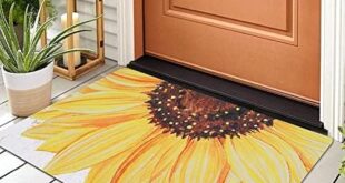 Brighten Our Entryway: Reviewing the ASPMIZ Sunflower Doormat