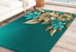 Transforming Our Space: A Review of the Teal Abstract Floral Rug