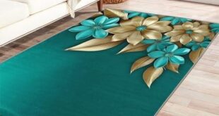 Transforming Our Space: A Review of the Teal Abstract Floral Rug