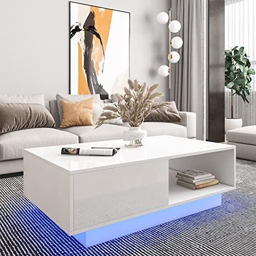 Discover Our Experience with the HOMMPA LED Coffee Table