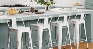 Stylish ergonomic bar stools for comfort and support