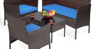 Stylish Comfort: Our Review of the MoNiBloom Patio Set