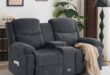 Cozy Comfort: Our Review of the Modern Chenille Loveseat Recliner