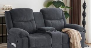 Cozy Comfort: Our Review of the Modern Chenille Loveseat Recliner